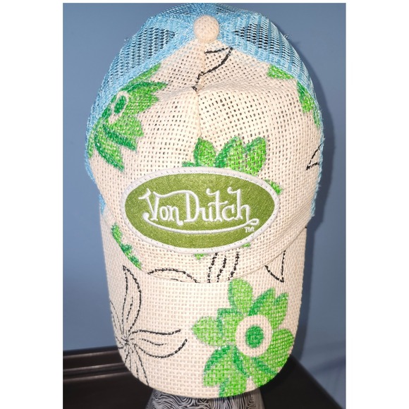 Von Dutch | Accessories | Von Dutch Trucker Hat Floral Print  display picture 1